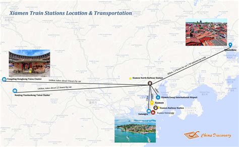 Distance from Fujian to Xiamen.
